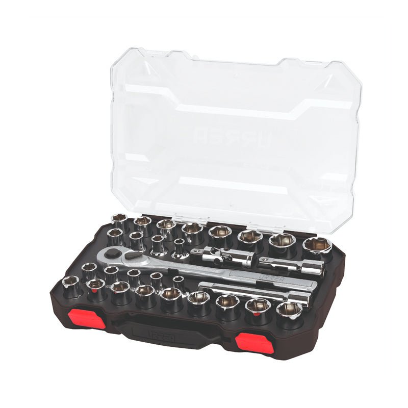 Juego 30 Dados Y Accesorios E.1/2" 5401Cd Urrea - Tool Ferreterías / Ferretodo - Herramientas y material de construcción.