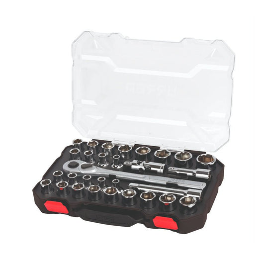 Juego 30 Dados Y Accesorios E.1/2" 5401Cd Urrea - Tool Ferreterías / Ferretodo - Herramientas y material de construcción.