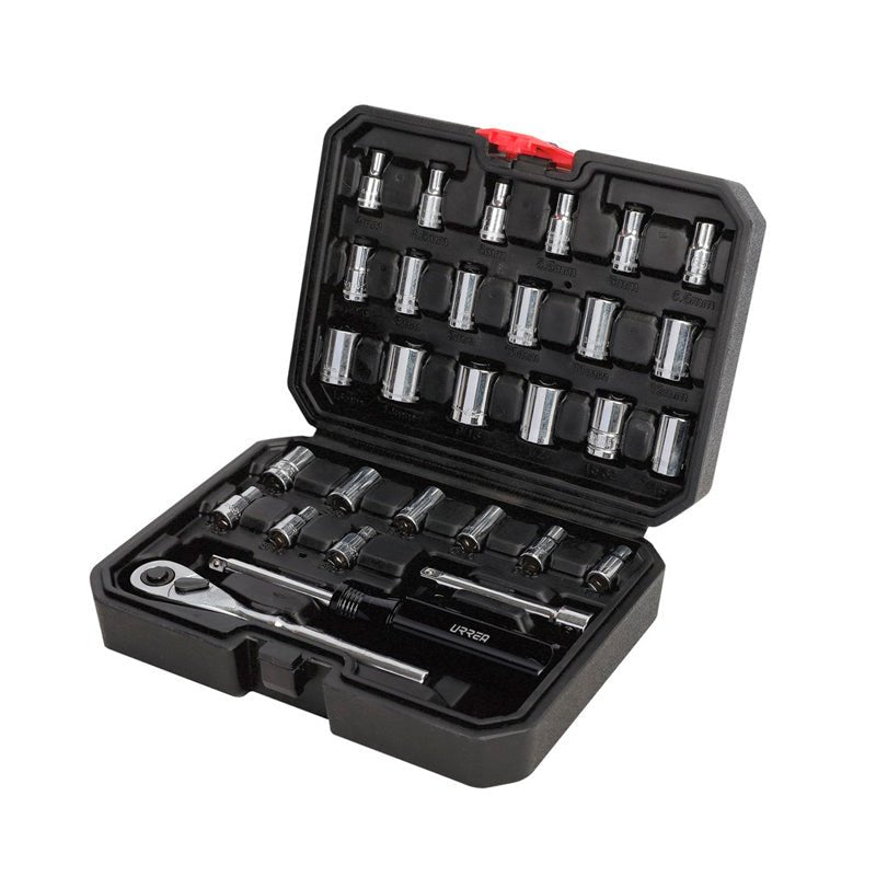 Juego De 30 Dados Y Accesorios E.1/4" Combinados 4700Cb Urrea - Tool Ferreterías / Ferretodo - Herramientas y material de construcción.