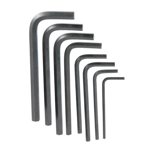 Juego de 8 llaves allen "L" Hexagonal 1/16" - 1/4", Gimexa - Tool Ferreterías / Ferretodo - Herramientas y material de construcción.