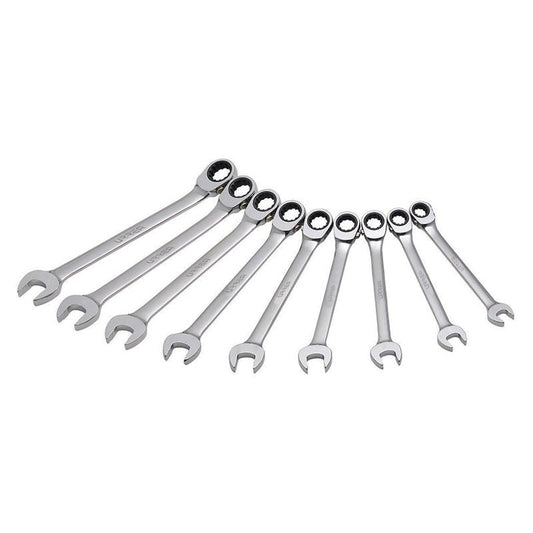 Juego de 9 llaves de matraca spline en pulgadas, JLMC9 Urrea - Tool Ferreterías / Ferretodo - Herramientas y material de construcción.