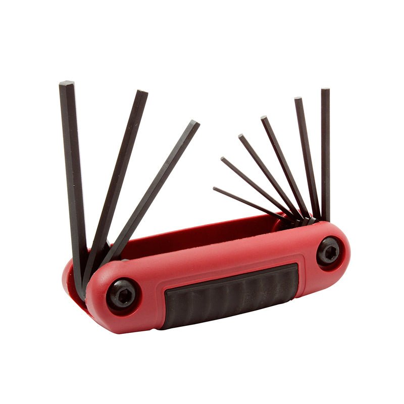 Juego de 9 llaves hexagonales tipo navaja, 4978B Urrea - Tool Ferreterías / Ferretodo - Herramientas y material de construcción.