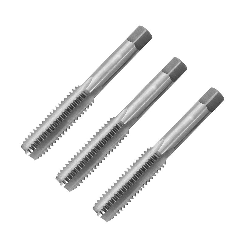 Juego de machuelos de 1/4" 20 UNC, acero al carbón - Tool Ferreterías / Ferretodo - Herramientas y material de construcción.