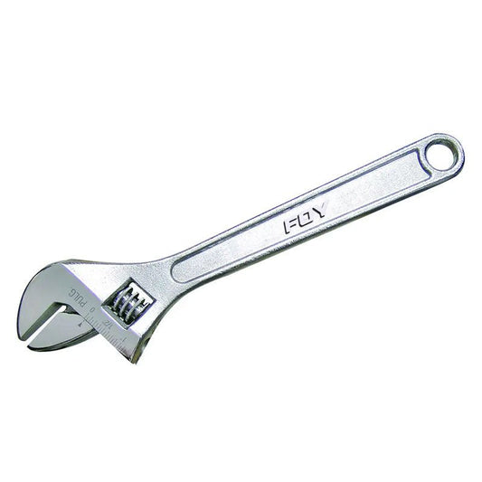 Llave ajustable cromada de 10", 140410 Foy - Tool Ferreterías / Ferretodo - Herramientas y material de construcción.
