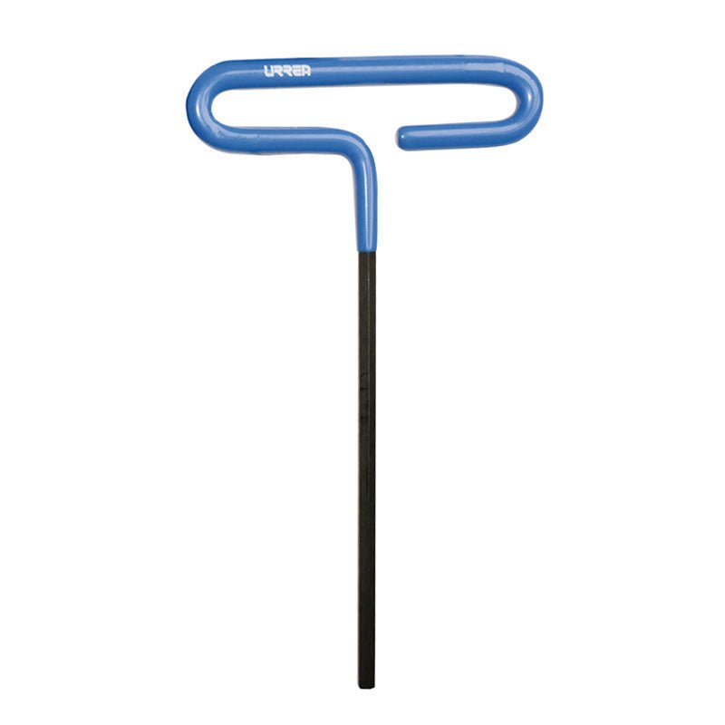 Llave hexagonal "T" con mango de vinil de 6 mm x 6?, 46518G Urrea - Tool Ferreterías / Ferretodo - Herramientas y material de construcción.