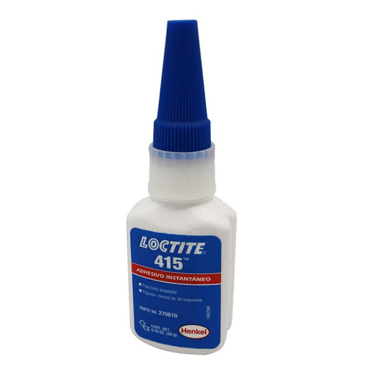 Loctite 415 Adhesivo Instantáneo De 20 Gramos - Tool Ferreterías / Ferretodo - Herramientas y material de construcción.