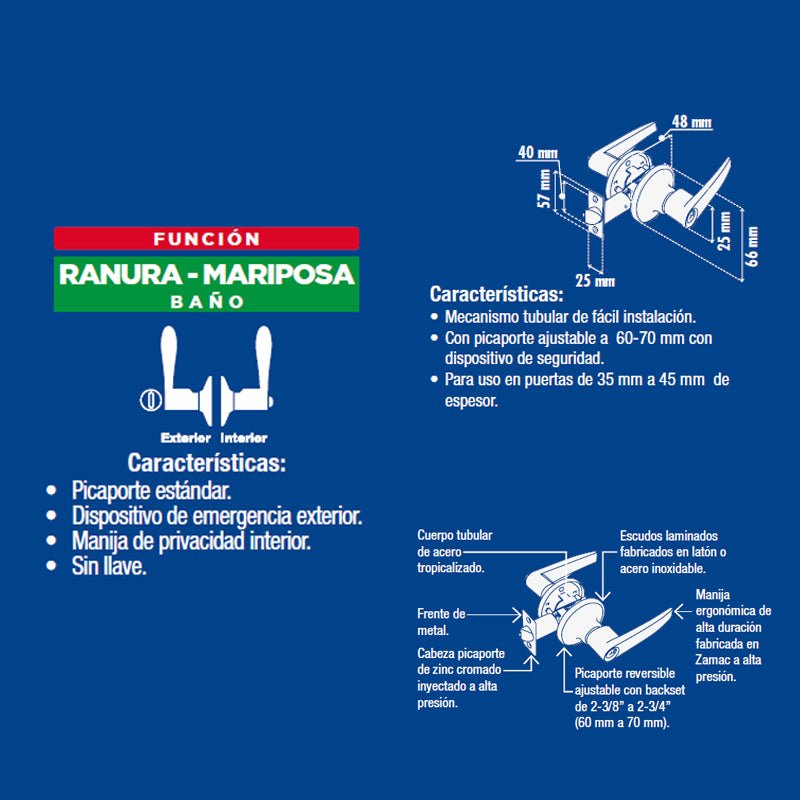 Manija Yale Flare Baño Latón Antiguo Mx81417 - Tool Ferreterías / Ferretodo - Herramientas y material de construcción.