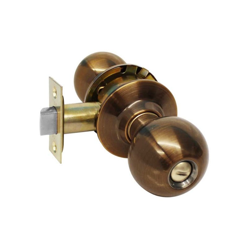 Perilla Yale Ball Baño Latón Antiguo Mx80020 - Tool Ferreterías / Ferretodo - Herramientas y material de construcción.