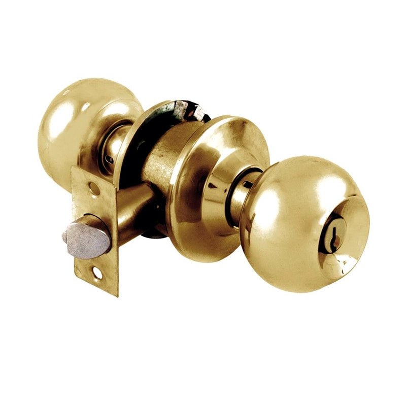 Perilla Yale Esfera Recamara Latón Brillante Mx81189 - Tool Ferreterías / Ferretodo - Herramientas y material de construcción.