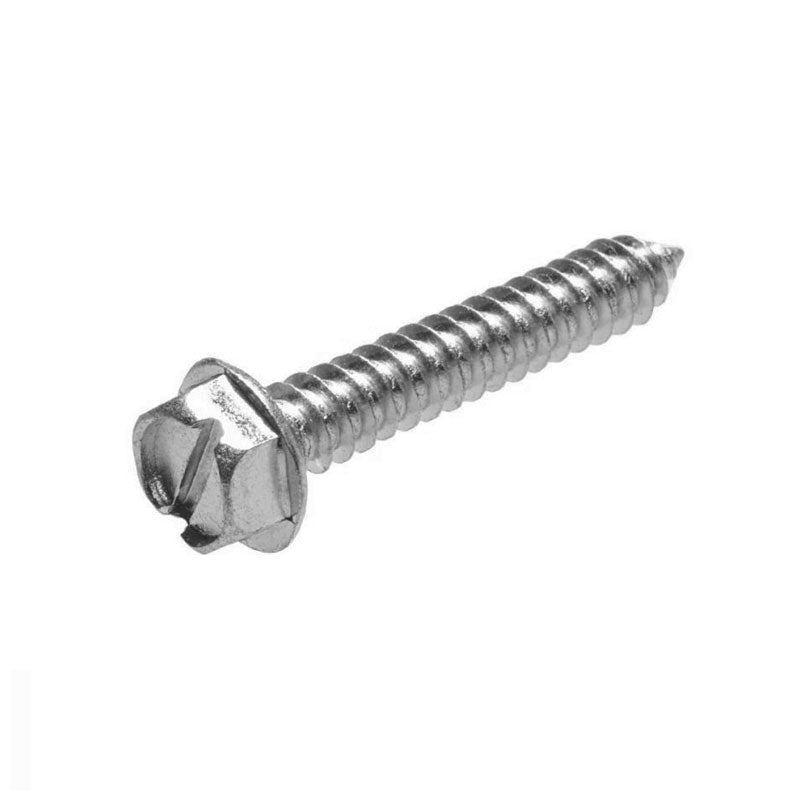 Pija para lámina cabeza hexagonal ranurada de acero inoxidable 8 x 1/2" - Tool Ferreterías / Ferretodo - Herramientas y material de construcción.