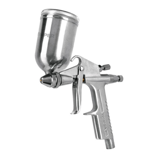 Pistola compacta para retoque LVMP con de vaso aluminio, 11098 Truper PIPI 400 - Tool Ferreterías / Ferretodo - Herramientas y material de construcción.