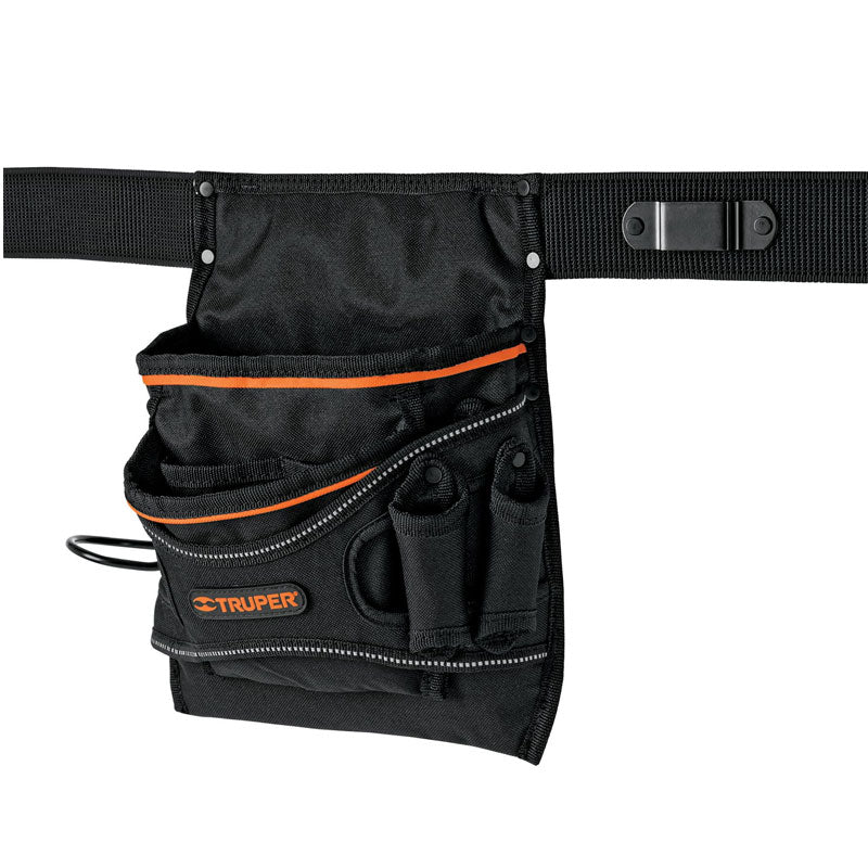 Porta herramientas de poliéster con 13 compartimentos, 15313 Truper POHE13N - Tool Ferreterías / Ferretodo - Herramientas y material de construcción.