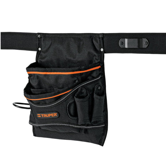 Porta herramientas de poliéster con 13 compartimentos, 15313 Truper POHE13N - Tool Ferreterías / Ferretodo - Herramientas y material de construcción.