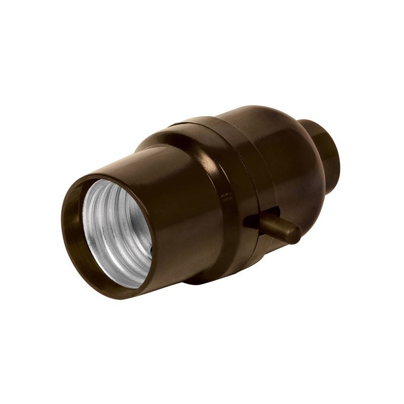 Portalámpara de baquelita, con interruptor de barra, 46501 Volteck POBA 11 - Tool Ferreterías / Ferretodo - Herramientas y material de construcción.