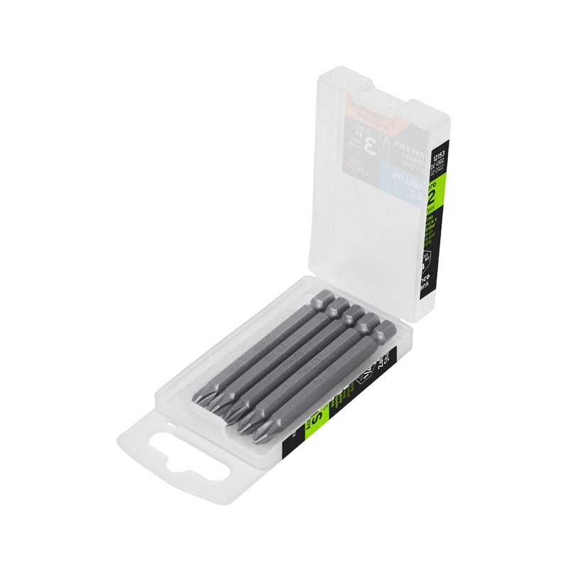 Puntas phillips c/5pza ph2 largo 3"12153 rxnu trup - Tool Ferreterías / Ferretodo - Herramientas y material de construcción.