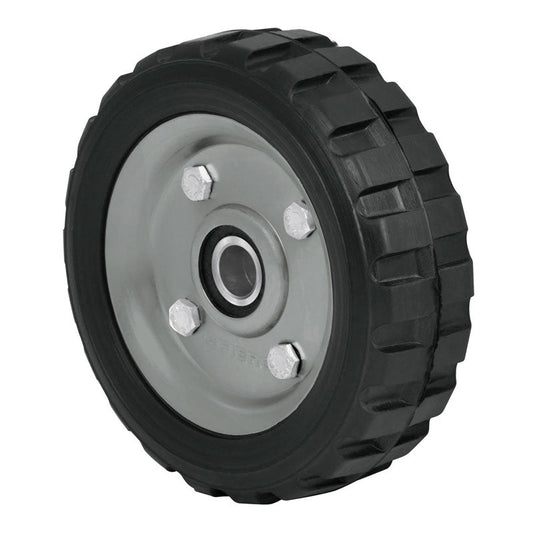 Rueda de hule sólido de 6" para diablo, doble balero, 45480 Pretul RD 62 - Tool Ferreterías / Ferretodo - Herramientas y material de construcción.