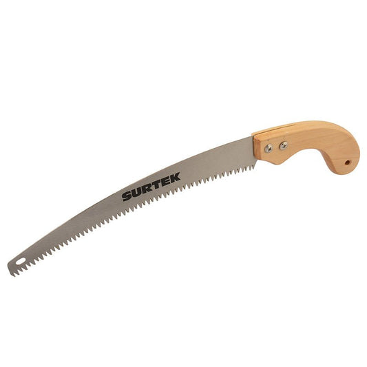 Serrucho para poda con mango de madera curvo de 12", 120260 Surtek - Tool Ferreterías / Ferretodo - Herramientas y material de construcción.