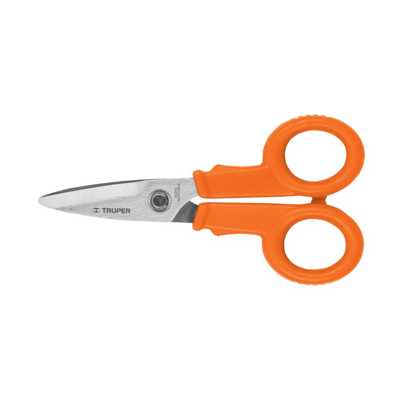 Tijera 5.1/2" electricista, 18497, Truper - Tool Ferreterías / Ferretodo - Herramientas y material de construcción.