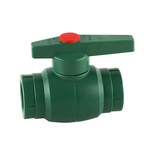 Válvula de esfera de PPR de 32 mm, 200362 Tuboplus - Tool Ferreterías / Ferretodo - Herramientas y material de construcción.