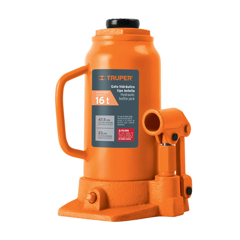Gato Hidráulico De Botella De 16 Ton, Truper