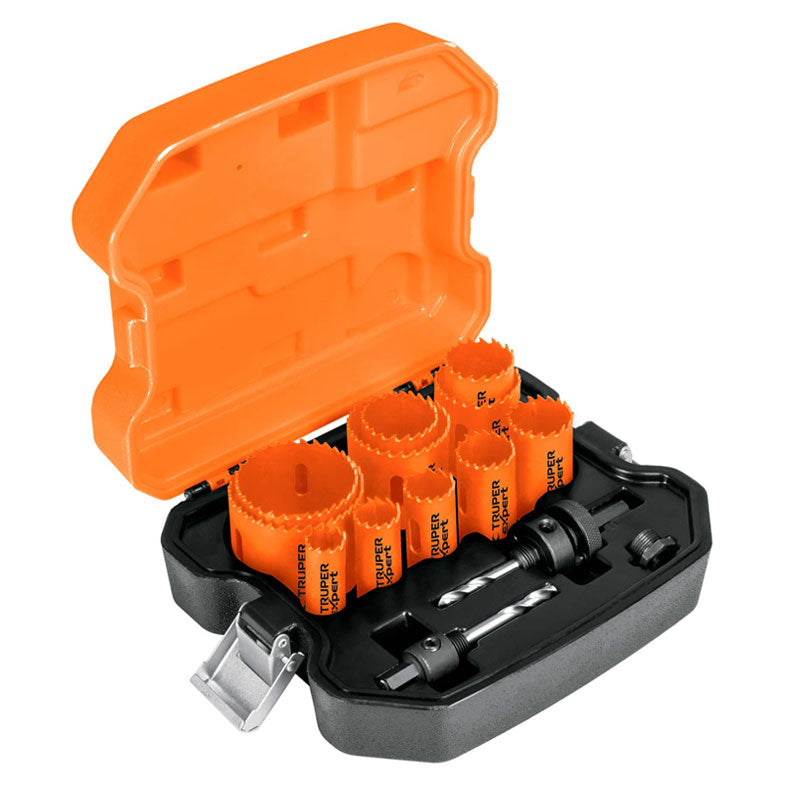 Juego De 11 Brocasierras Bimetálicas Y 2 Mandriles, Expert