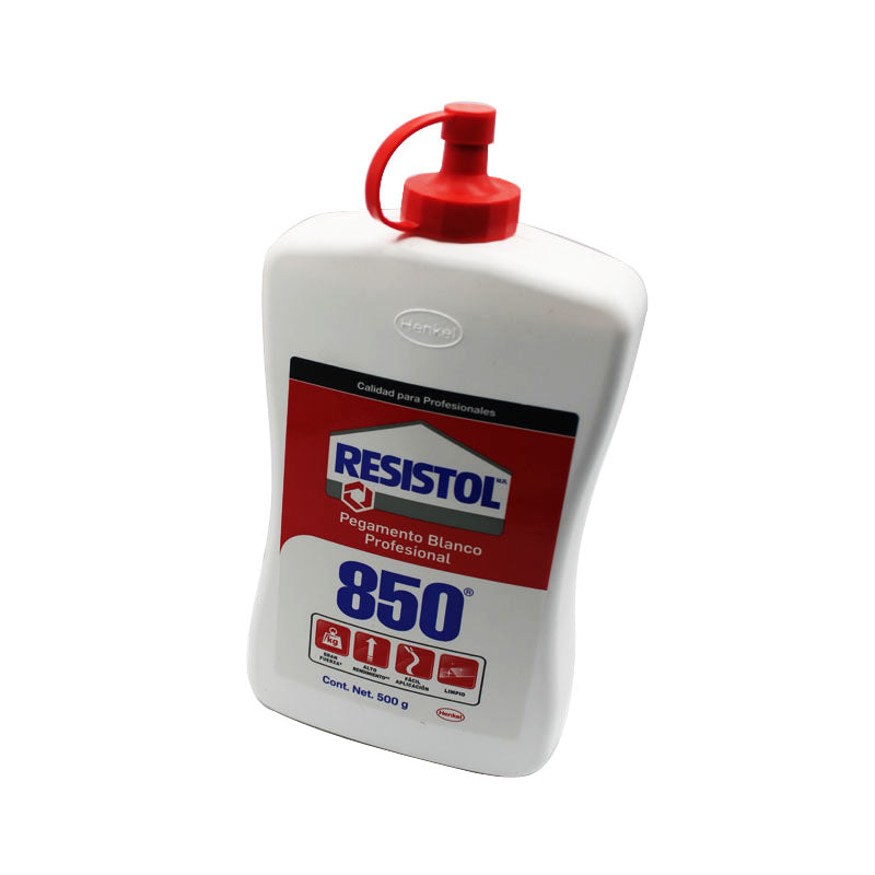 Resistol 850 Pegamento Blanco Profesional De 500 Ml