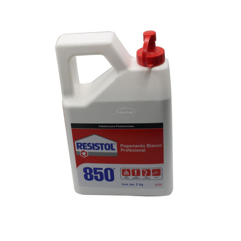 Resistol 850 Pegamento Blanco Profesional De 1 Kg