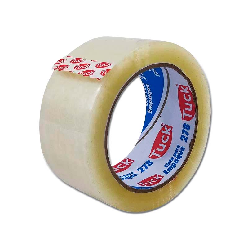 Cinta Transparente Para Empaque 38 Micras De 150 Metros, 278 Tuck