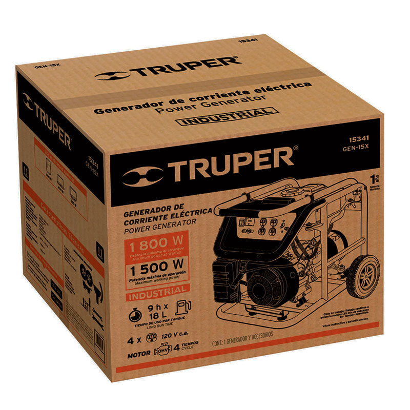 Generador Portátil 2.8 Kw Motor A Gasolina, Pretul