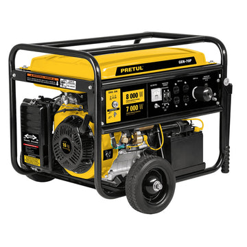 Generador Portátil 8 Kw Motor A Gasolina, Pretul