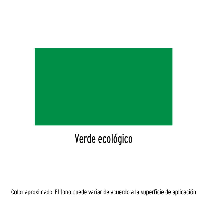 Pintura En Aerosol, Verde Ecológico, Bote Esbelto, 400 Ml