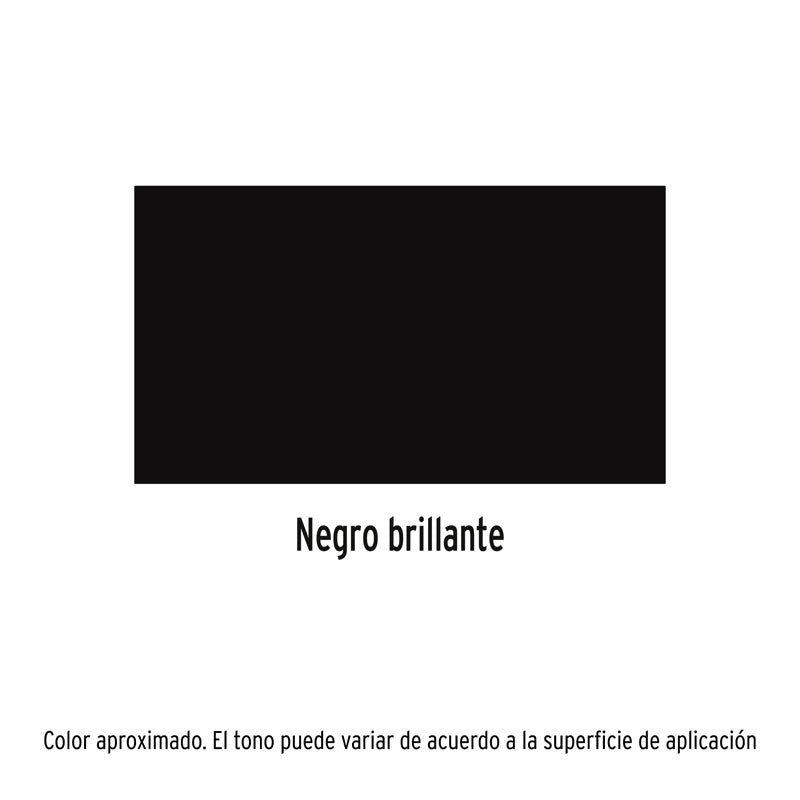 Pintura En Aerosol,Negro Brillante, 400Ml, Pretul