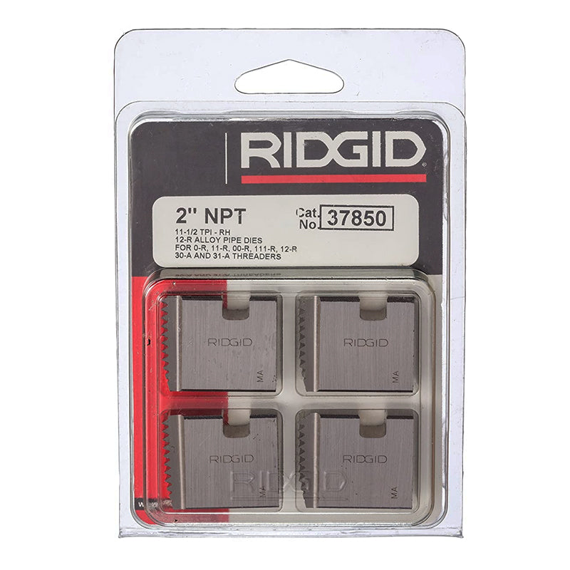 Juego De Peines Tarraja 12R De 2" Ridgid 37850