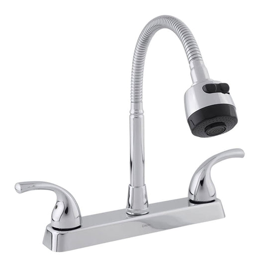 Mezcladora Abs 8" Para Fregadero Con Nariz Flexible 4336TS, Dica