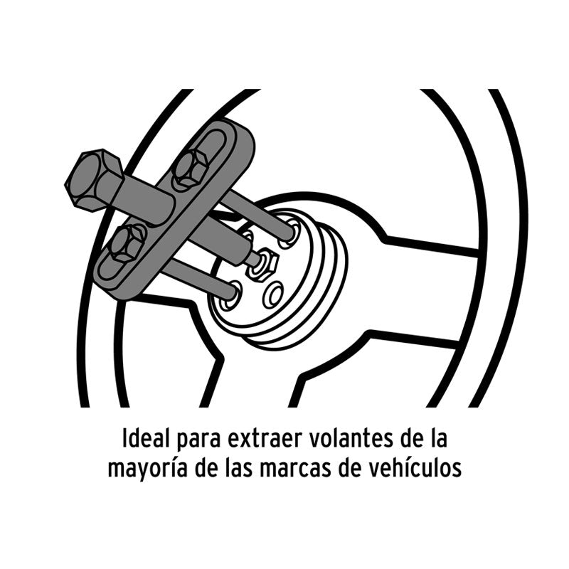 Extractor De Volantes, 11 Piezas, Truper