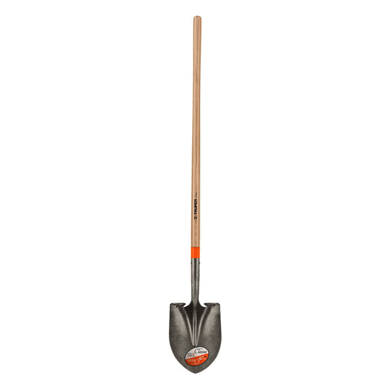 Pala Rd Tools Pala Redonda Classic, Mango Largo, Truper