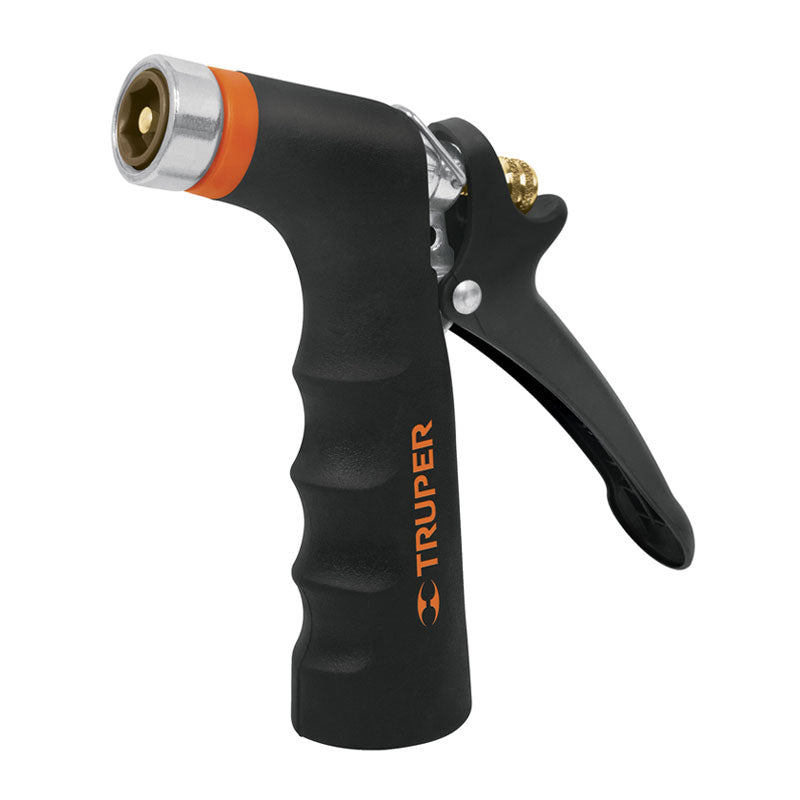 Pistola Para Riego De 2 Funciones Metálica Con Recubrimiento