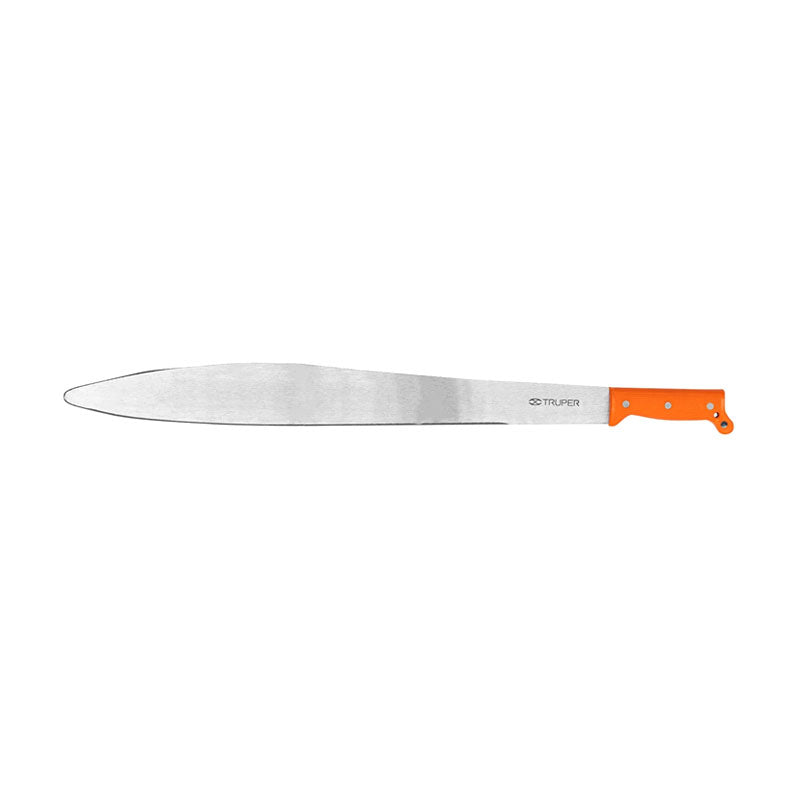 Machete Acapulqueño De 24" Cacha Naranja, Truper