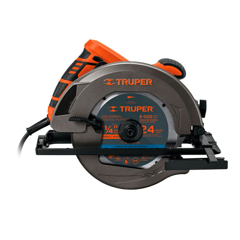 Sierra Circular 7 1/4" 1500 W, Profesional, Truper