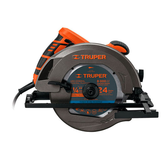 Sierra Circular 7 1/4" 1500 W, Profesional, Truper
