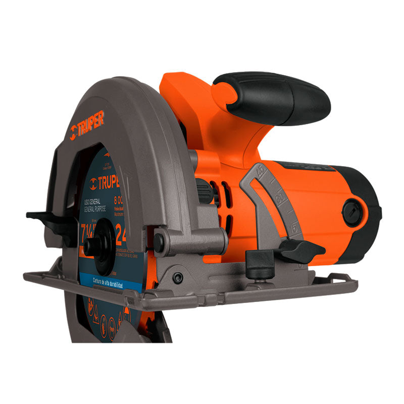 Sierra Circular 7 1/4" 1500 W, Profesional, Truper
