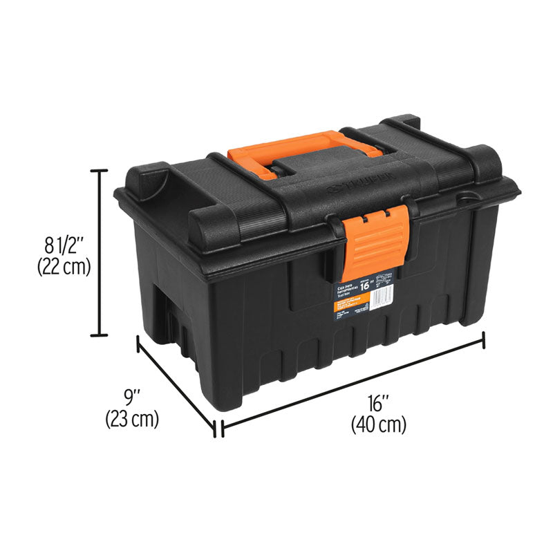 Caja Para Herramienta De 16" Sin Compartimentos, Truper