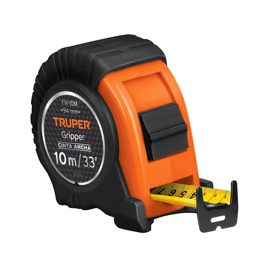 Flexómetro Gripper Contra Impactos 10 M Cinta 32 Mm, Truper