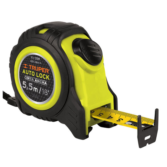 Flexómetro Auto Lock Contra Impactos 5.5 M Cinta 25 Mm