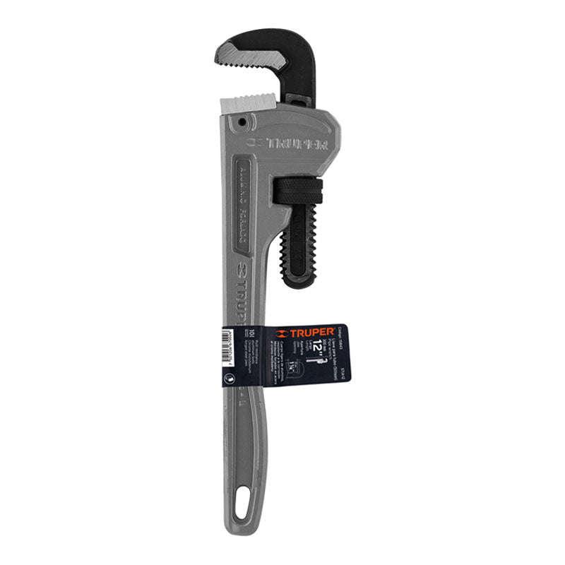 Llave Stilson 12" Cuerpo De Aluminio, Truper