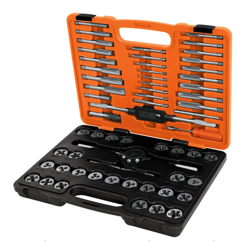 Juego De 60 Piezas De Machuelos Y Tarrajas, Truper