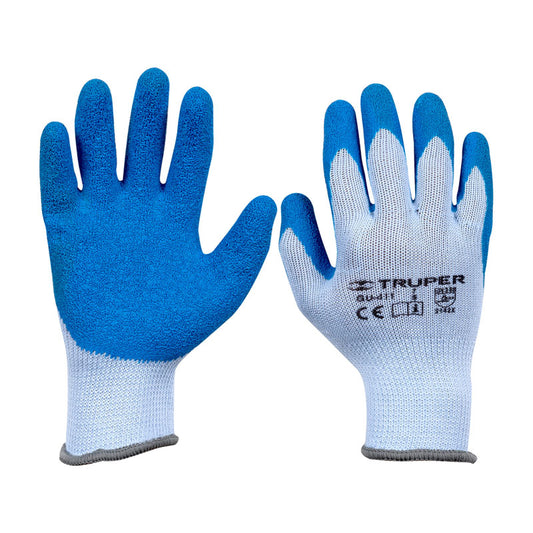 Guantes De Poliéster Recubiertos De Latex, Ch, Truper