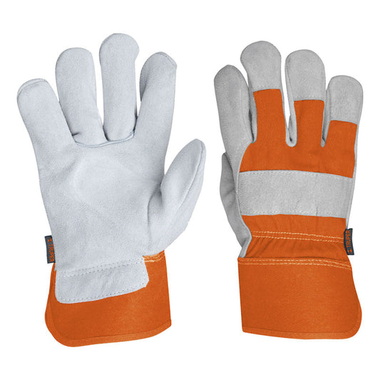 Guantes De Carnaza Y Loneta, Unitalla, Truper