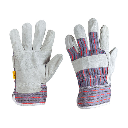 Guantes De Carnaza Y Loneta, Unitalla, Pretul