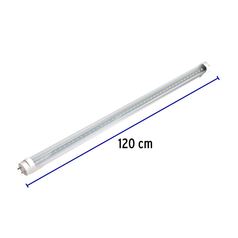 Tubo De Led T8 18 W Base G13 Pantalla Policarbonato, Volteck Basic
